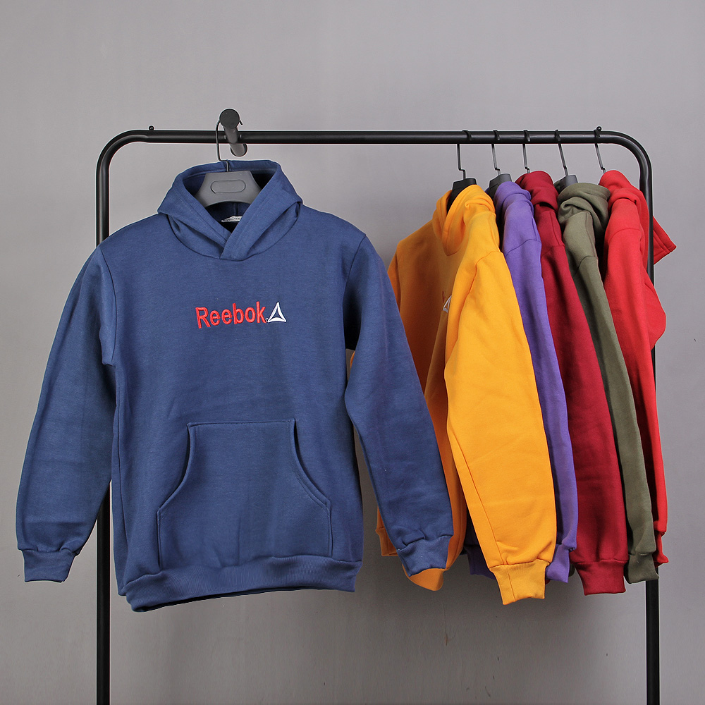 هودی مدل Reebok سرمه ای